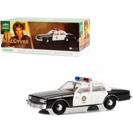 1986 Chevrolet Caprice Black and White LAPD (Los Angeles Police Department) 