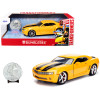2006 Chevrolet Camaro Concept Yellow Bumblebee with Robot on Chassis and Collectible Metal Coin