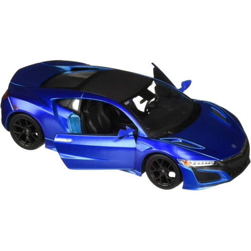2018 Acura NSX Blue with Black Top 1/24 Diecast Model Car by Maisto