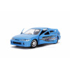 Mia's Acura Integra Light Blue with Graphics 'Fast & Furious' Movie 1/32 Diecast Model Car by Jada