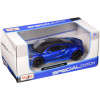 2018 Acura NSX Blue with Black Top 1/24 Diecast Model Car by Maisto