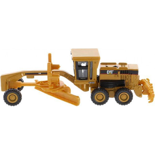 CAT Caterpillar 163H Motor Grader Yellow 1/87 (HO) Diecast Model by Diecast Masters