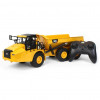 CAT Caterpillar 745 Articulated Dump Truck 'Brent Scarbrough & Co. - Back the Blue' Black with Graphics 'High Line' Series 1/50 Diecast Model by Diecast Masters