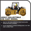 CAT Caterpillar CB-13 Tandem Vibratory Roller with Cab Yellow and Black 1/64 Diecast Model by Diecast Masters