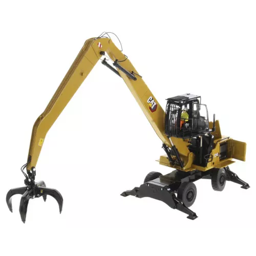 CAT Caterpillar MH3040 Wheel Material Handler with Operator 'High Line Series' 1/50 Diecast Model by Diecast Masters