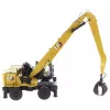 CAT Caterpillar MH3040 Wheel Material Handler with Operator 'High Line Series' 1/50 Diecast Model by Diecast Masters