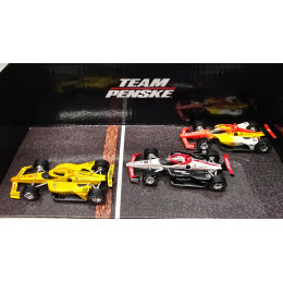 '108th Indianapolis 500' (2024) 'All Penske Front Row' Set of 3 IndyCars 1/64 Diecast Model Cars by Greenlight