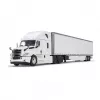 53' Dry Cargo Van Trailer White 'Transport Series' 1/50 Diecast Model by Diecast Masters