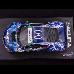 Acura NSX GT3 #93 'Statue of Liberty' 2017 IMSA Watkins Glen Limited Edition to 3600 pieces Worldwide 1/64 Diecast Model Car by Mini GT