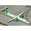 Bombardier Q400 Commercial Aircraft 'Wideroe' (LN-WDM) White with Green Tail 'Gemini 200' Series 1/200 Diecast Model Airplane by GeminiJets