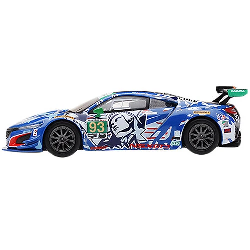 Acura NSX GT3 #93 'Statue of Liberty' 2017 IMSA Watkins Glen Limited Edition to 3600 pieces Worldwide 1/64 Diecast Model Car by Mini GT